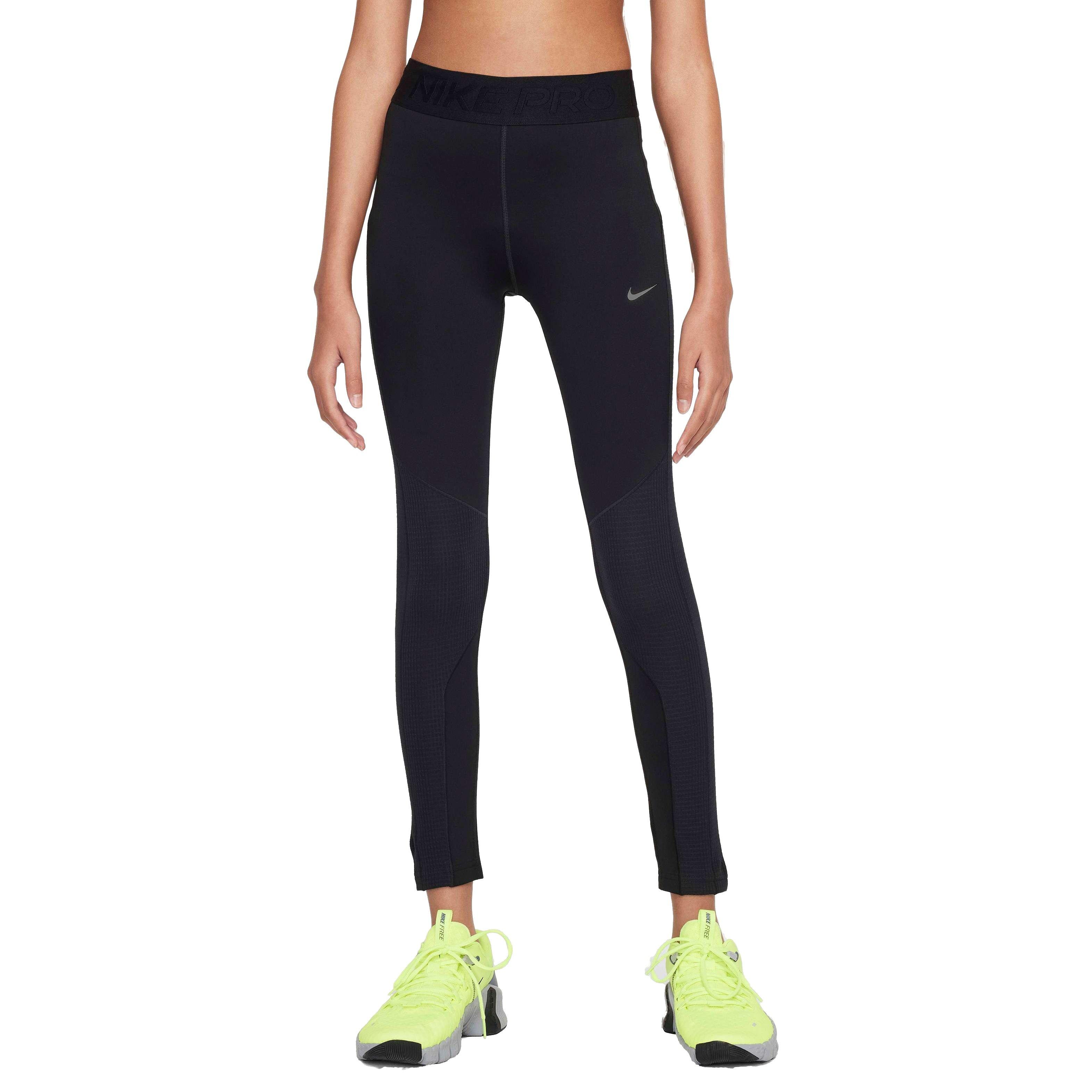 Nike Big Girls' Pro Therma-FIT Mid-Rise Leggings